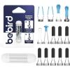 image:imageBEBIRD Official Original Accessory Only for Earsight Plus or R1 Ultra 14 PCS Replacement Tip for WetDry Wax Cleaning  Ear Spoons Accessories Set New Spiral Structure
